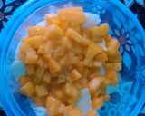 Foto langkah ke 5 dari resep Pudding Roti Mangga MPASI 11+.