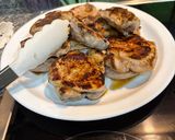Foto del paso 1 de la receta: Pastelitos de solomillo con guarnición de plátano