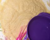 A picture of step 2 of Basbousa.