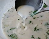 A picture of step 2 of Semolina onion dosa.
