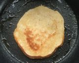 A picture of step 7 of Vegan Pancakes with Strawberry sauce.