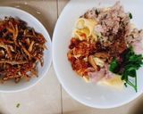 Hình bước làm 7 của món Mì MEE HOON KUEH