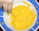 A picture of step 3 of Rava Jalebi.