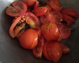 A picture of step 2 of Tamata Pachadi.
