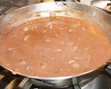 A picture of step 5 of Cremini Mushroom Sauce with Merlot - JON STYLE.