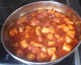Foto del paso 6 de la receta: Pechuga de pollo con tomate y daditos de manzana