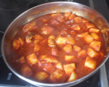 Foto del paso 6 de la receta: Pechuga de pollo con tomate y daditos de manzana