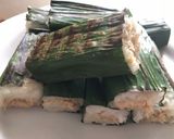 Foto langkah ke 7 dari resep Lemper bakar isi ayam kampung.