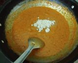 A picture of step 3 of Paneer Makhanwala.