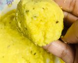 A picture of step 1 of Moong dal vada.