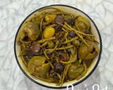 A picture of step 5 of Rajasthani Ker Sangri.