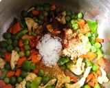 A picture of step 2 of Quinoa Tawa Pulao.