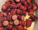 Une image de l'étape 2 de Rougail saucisse.