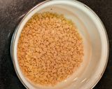 A picture of step 1 of One pot vegetable and dal masala khichdi in pressure cooker.