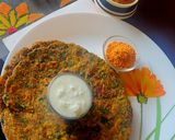 A picture of step 6 of Methi Aloo Paratha.