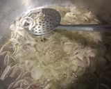 A picture of step 1 of Tri spices chicken matar.