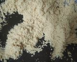 Gambar langkah 2 resipi Badami Rava Burfi.