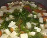 Foto langkah ke 7 dari resep Sayur bening tahu pake bayam.