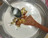 A picture of step 9 of Gulabjamun mousse.