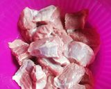 A picture of step 2 of Beef shami kabab.
