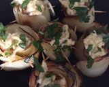 A picture of step 4 of Fry Potato roses.