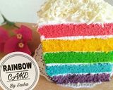 Foto langkah ke 11 dari resep Rainbow Cake Kukus Ny.Liem 😋.