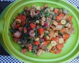 Foto langkah ke 4 dari resep Tumis “mix trio” (Jagung muda, wortel dan buncis).