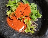 A picture of step 2 of Mango Onion Chutney in Traditional way.