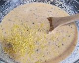 A picture of step 3 of Almond and Chocolate Cake.