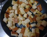 Foto del paso 4 de la receta: Crutones al sartén 🍳
