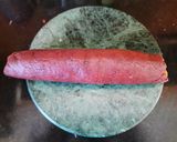 A picture of step 8 of Beetroot Swirl Cookies.