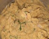 A picture of step 1 of Onion Pakoda.