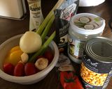 Tejszínes currys csicseriborsó mártás 🍛 recept fázis 1 fotója
