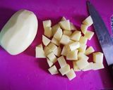 Foto del paso 1 de la receta: Papas fritas en cubos