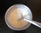 A picture of step 1 of Litchi in Malai Milk.