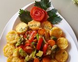 Foto langkah ke 8 dari resep Egg Tofu Asam Manis.