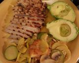 A picture of step 6 of Marinated Pork Chops and Cooked Vegetables..