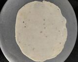A picture of step 4 of Bihari Samosha.