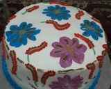 A picture of step 5 of Vanilla cream cake.