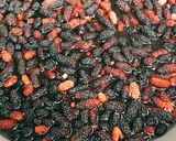 Hình bước làm 1 của món Dâu tằm ngâm