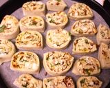 A picture of step 6 of Baked Paneer Pin Wheels.