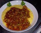Foto del paso 12 de la receta: Polenta con salsa y carne picada