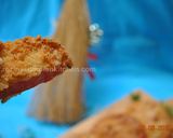 A picture of step 13 of Deep Fried Tomato گوجه فرنگی سرخ شده.
