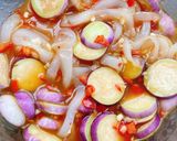 Hình bước làm 3 của món Mực Mắm Nhĩ