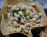 A picture of step 11 of Macaroni Salad سالاد ماکارونی.