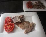 Foto del paso 5 de la receta: Cabezada de cerdo con tomate al grill