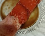Foto langkah ke 2 dari resep Salmon Mentai Baked Rice.