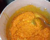 A picture of step 2 of Turkey Meat Egusi Soup with Eba.