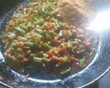 A picture of step 16 of Green beans chatpatta 😋.