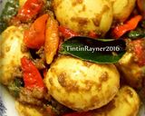 Foto langkah ke 4 dari resep Telur Kunyit Terasi sederhana aja ^^ no Santan.